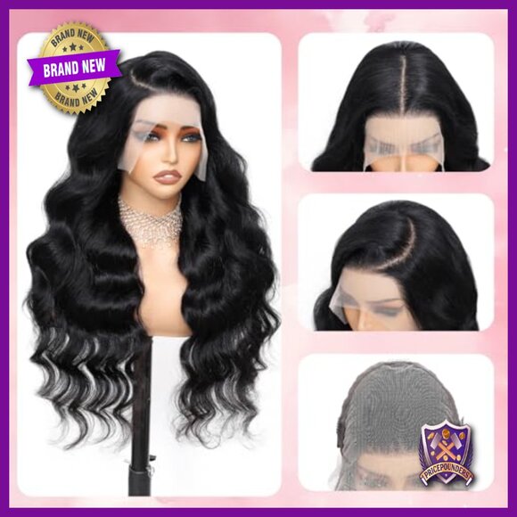 30 Inch Body Wave Lace Front Wig Human Hair 200 Density Glueless Pre Plucked main image 6
